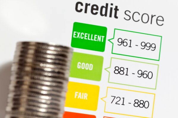 Credit score grouping focusing on fair to excellent
